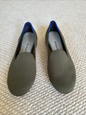 Rothys Green Slides